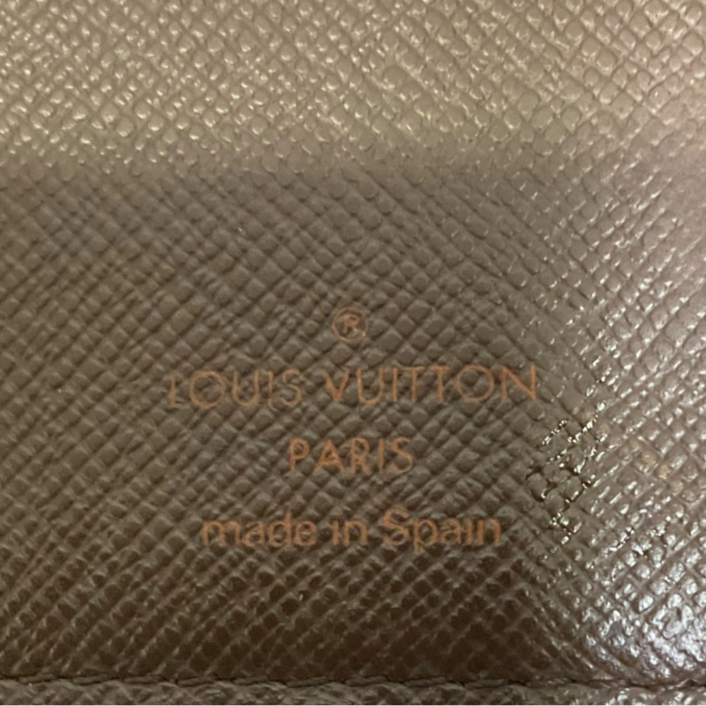 💼 Louis‎ Vuitton Damier Ebene Canvas Bifold Wallet | Made in Spain - Picture 6 of 9